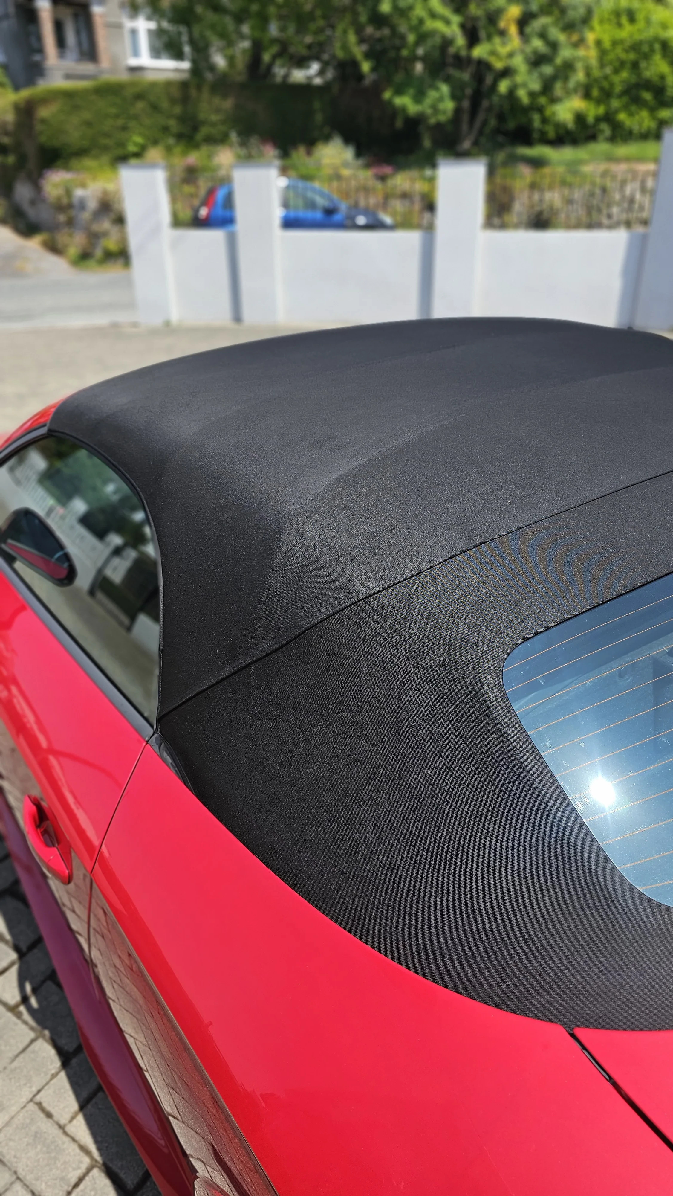 Soft top cleaning after in Devon